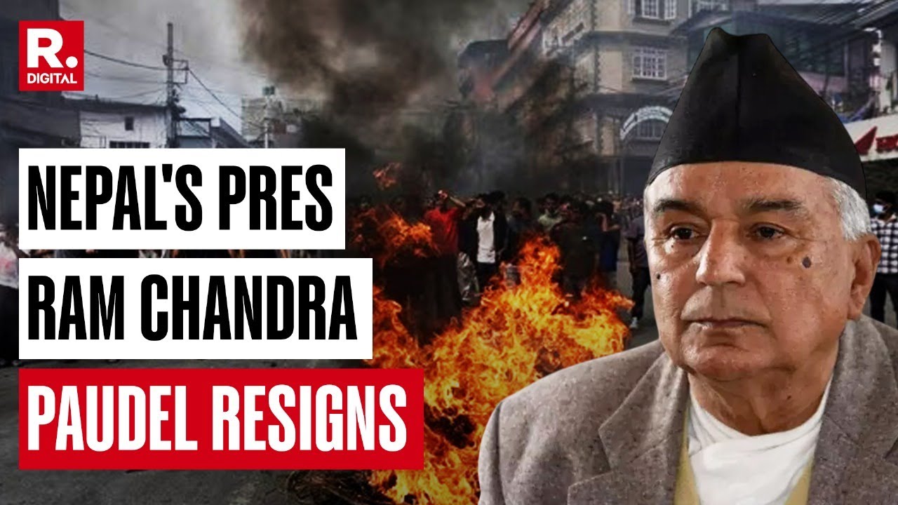 Nepal BREAKING: Nepal's President Ram Chandra Paudel Resigns After PM Oli