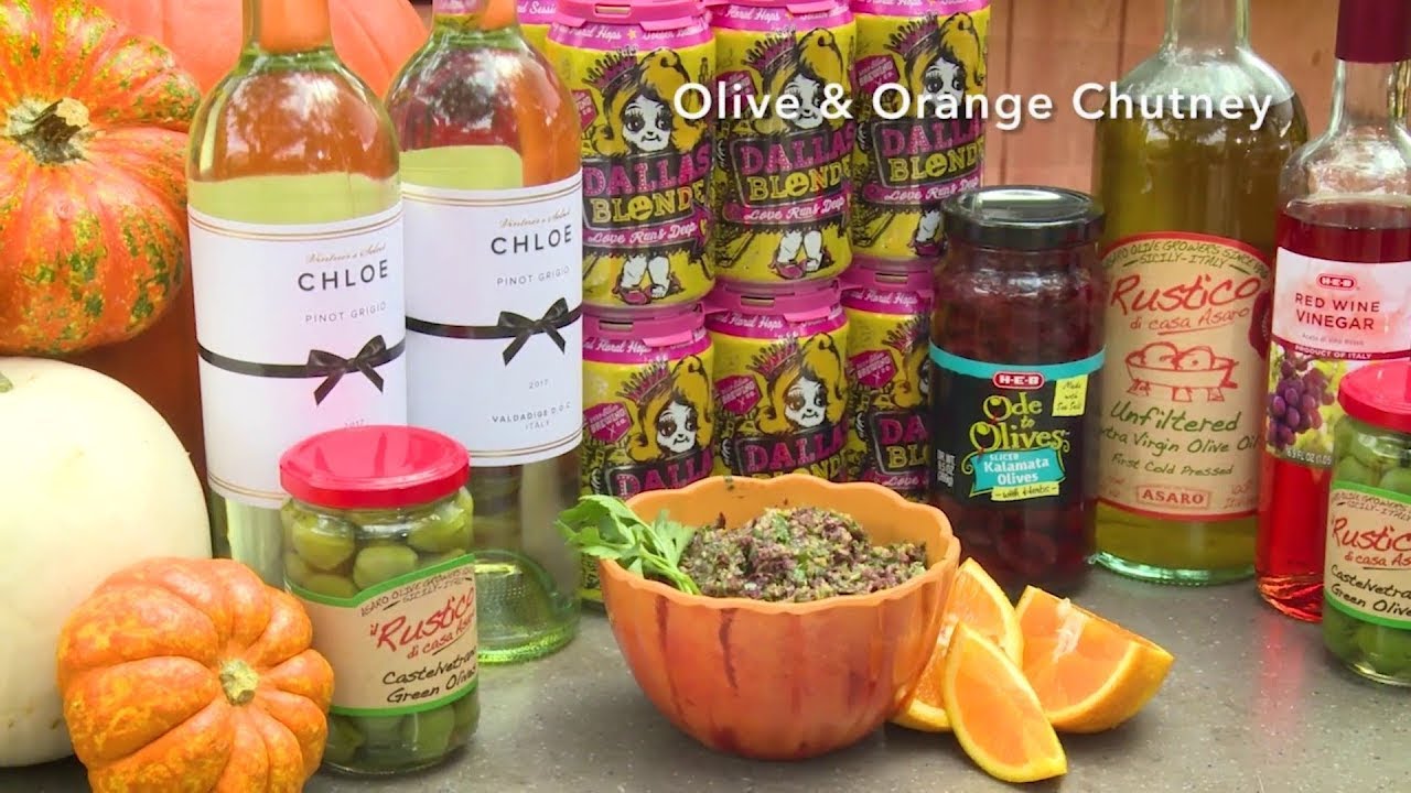 H-E-B Backyard Kitchen: Olive & Orange Chutney
