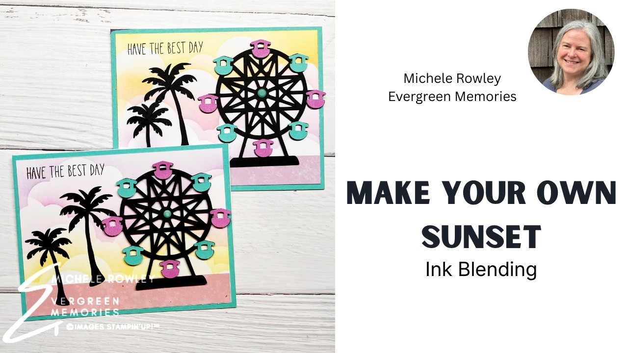 Chasing the Perfect Sunset with Ink Blending