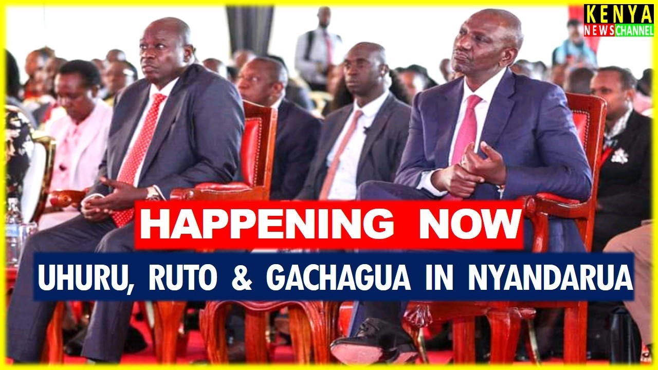 LIVE - Gachagua, Uhuru & Ruto attending Funeral Service of Ol Kalou MP Kiaraho in Nyandarua