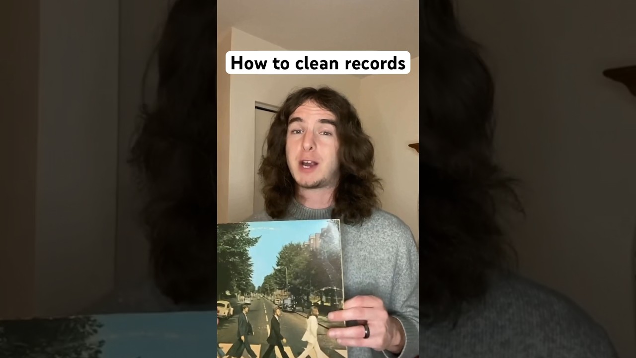 How to Clean Records #music #musician #records #vinyl #musicmemes #musichumor