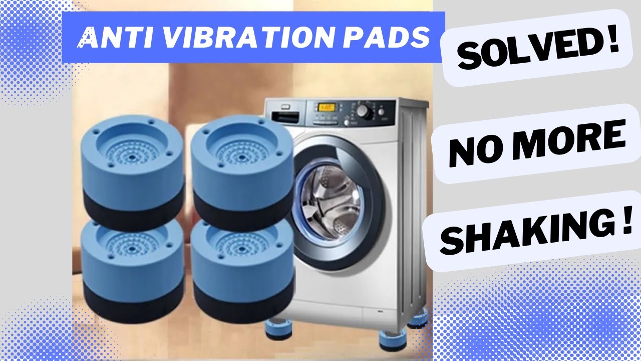 The Washing Machine New Anti Vibration Pads Review - Do they really work?