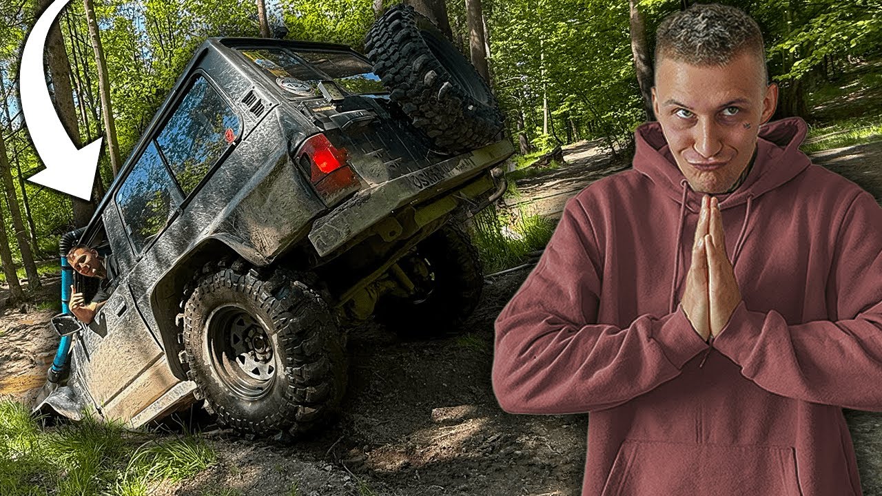PRAWIE DACHOWALIŚMY 😱 PIERWSZY RAZ W 4x4 🌳 #dailyvlog 5