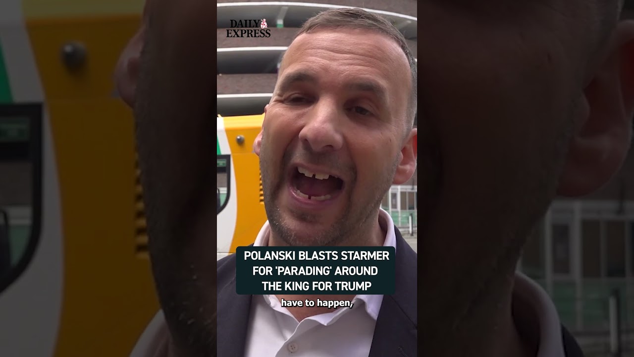 Green Party leader Zack Polanski said he felt 'sorry' for King Charles over US state visit 😳