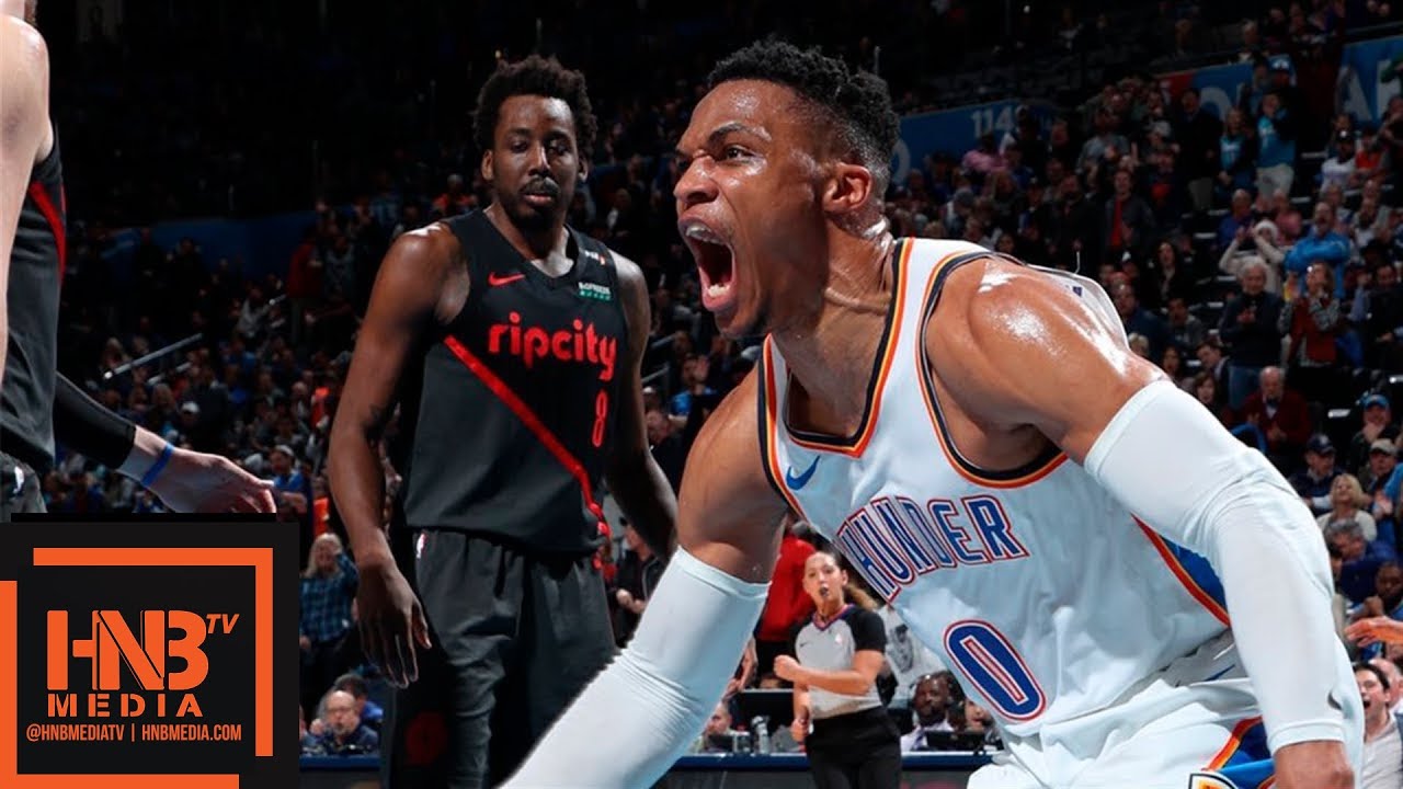 OKC Thunder vs Portland Trail Blazers Full Game Highlights | 01/22/2019 NBA Season