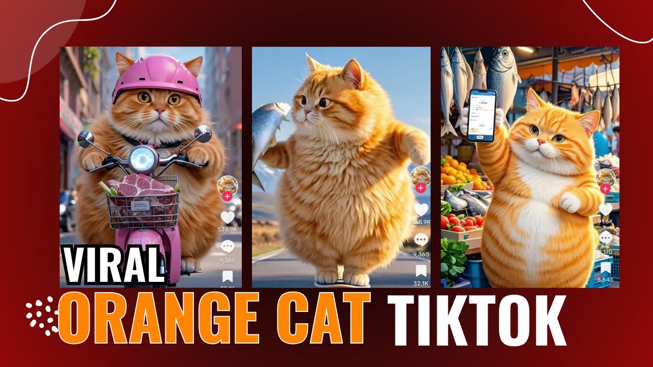 How to Create VIRAL ORANGE CAT  Using Free AI Tools (Prompts Included)