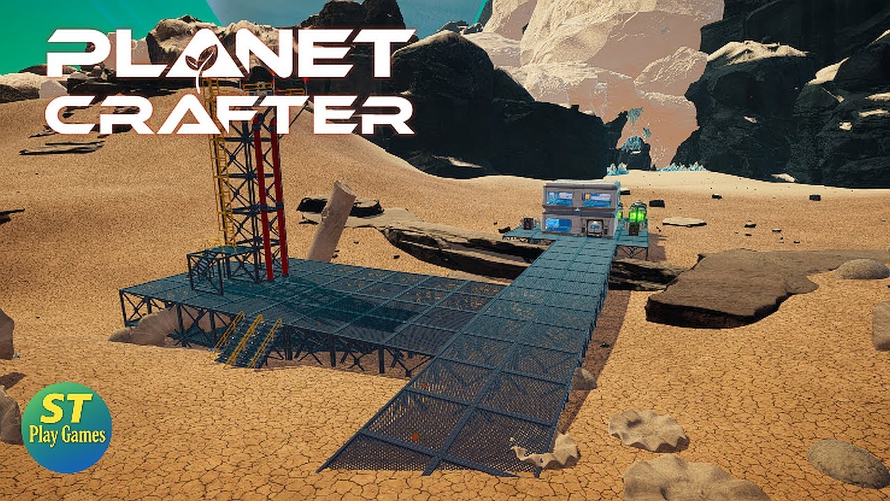 More Exploring and Replacing the Home Base on Planet Humble in The Planet crafter