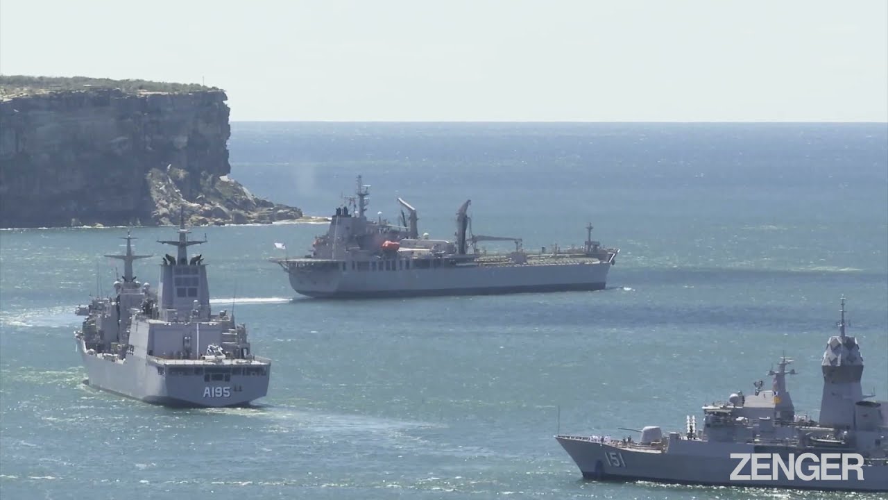 Australian Navy Vessel HMAS Sirius Conducts Final Tour Ahead Of Decommissioning