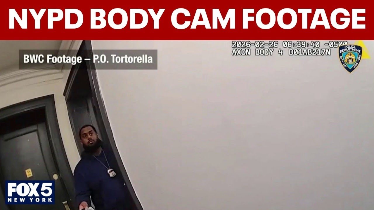 NYPD releases bodycam video of Columbia student detained by ICE