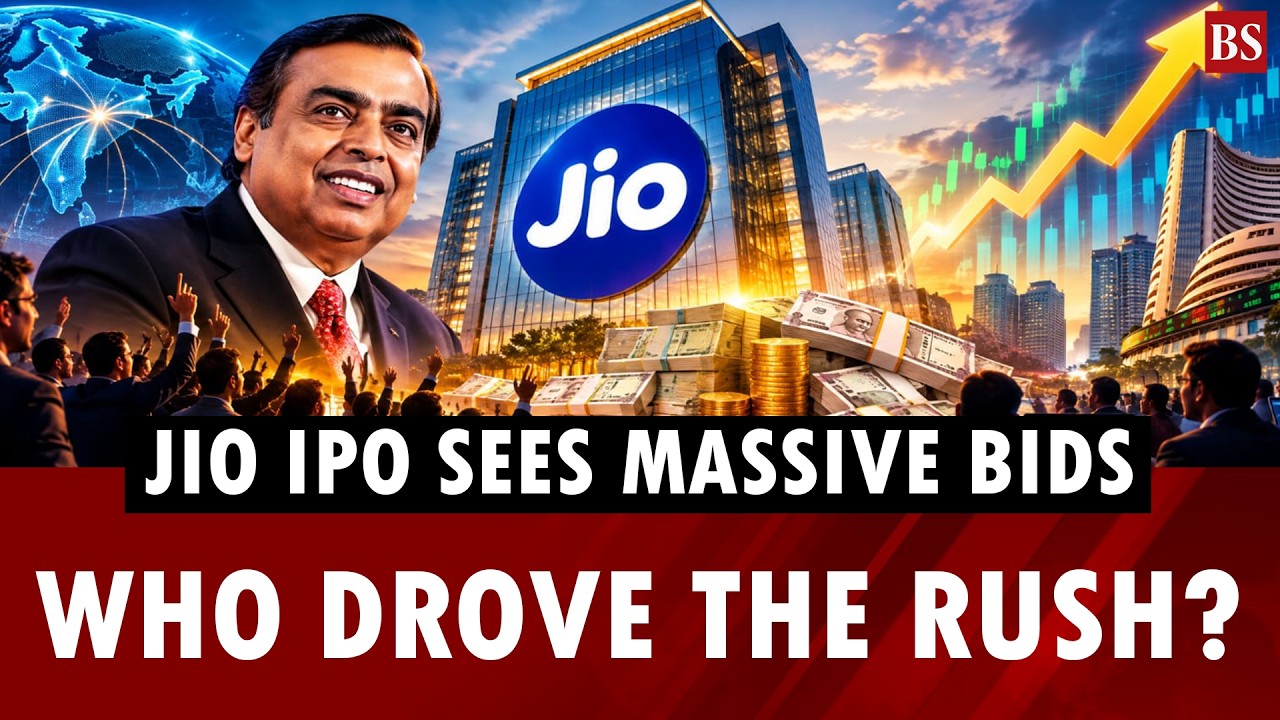 Jio IPO draws ₹3.2 trillion in demand on Day 1: Who drove the rush? | Reliance Jio