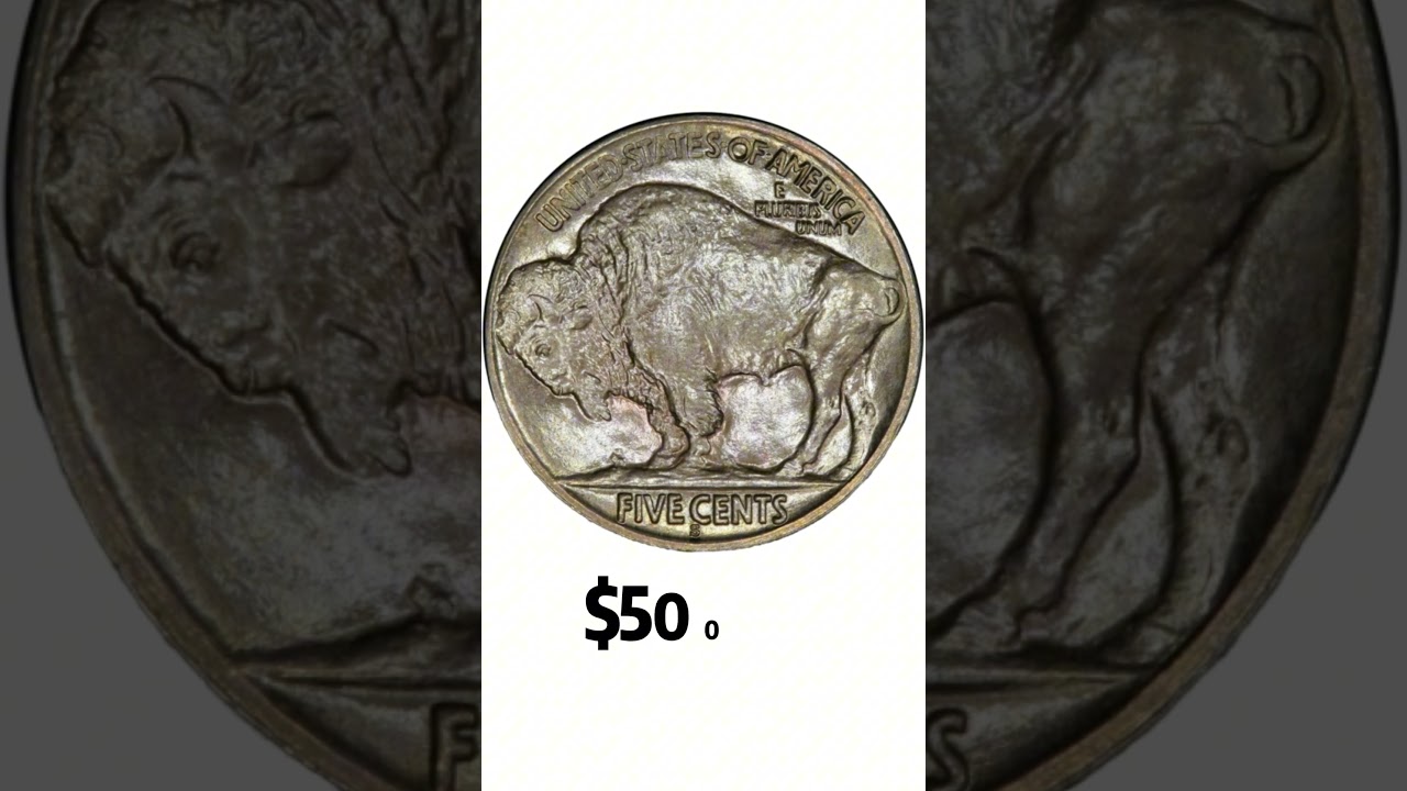 1920 Buffalo Nickel Worth Up to $138,000! #coin #nickel #coincollecting #rarecoins #treasurehunt