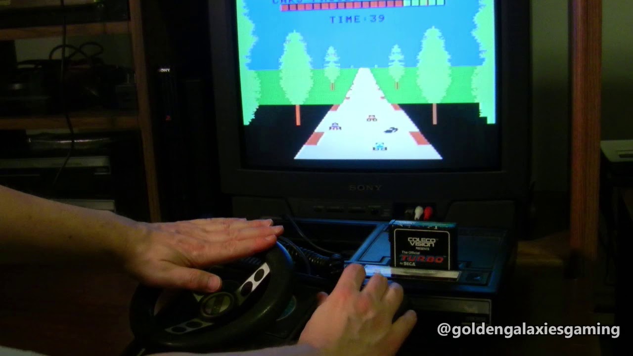 The Official Turbo for ColecoVision by Sega