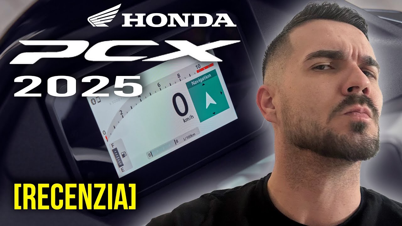 Honda PCX 125 2025 | Skúter dorazil. Čo je nové?