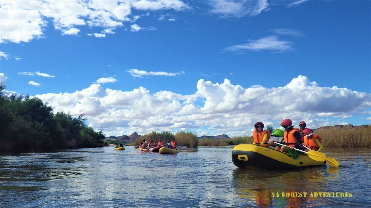 Orange River Rafting | SA Forest Adventures