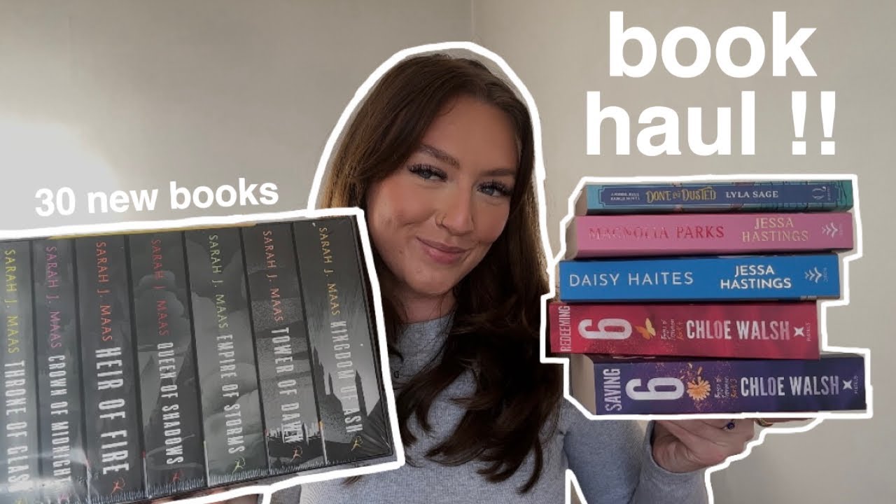 birthday book haul *new year, new books* 30 new reads!!