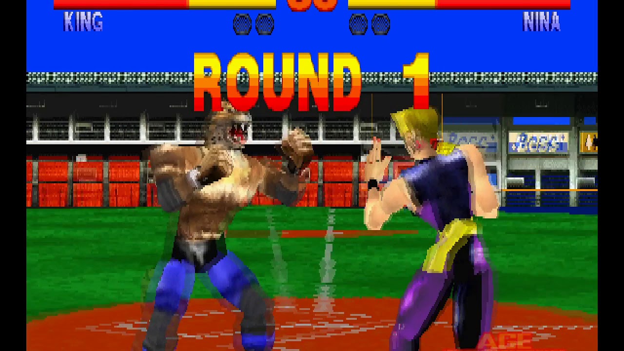 Tekken (PSX) Longplay - King Playthrough