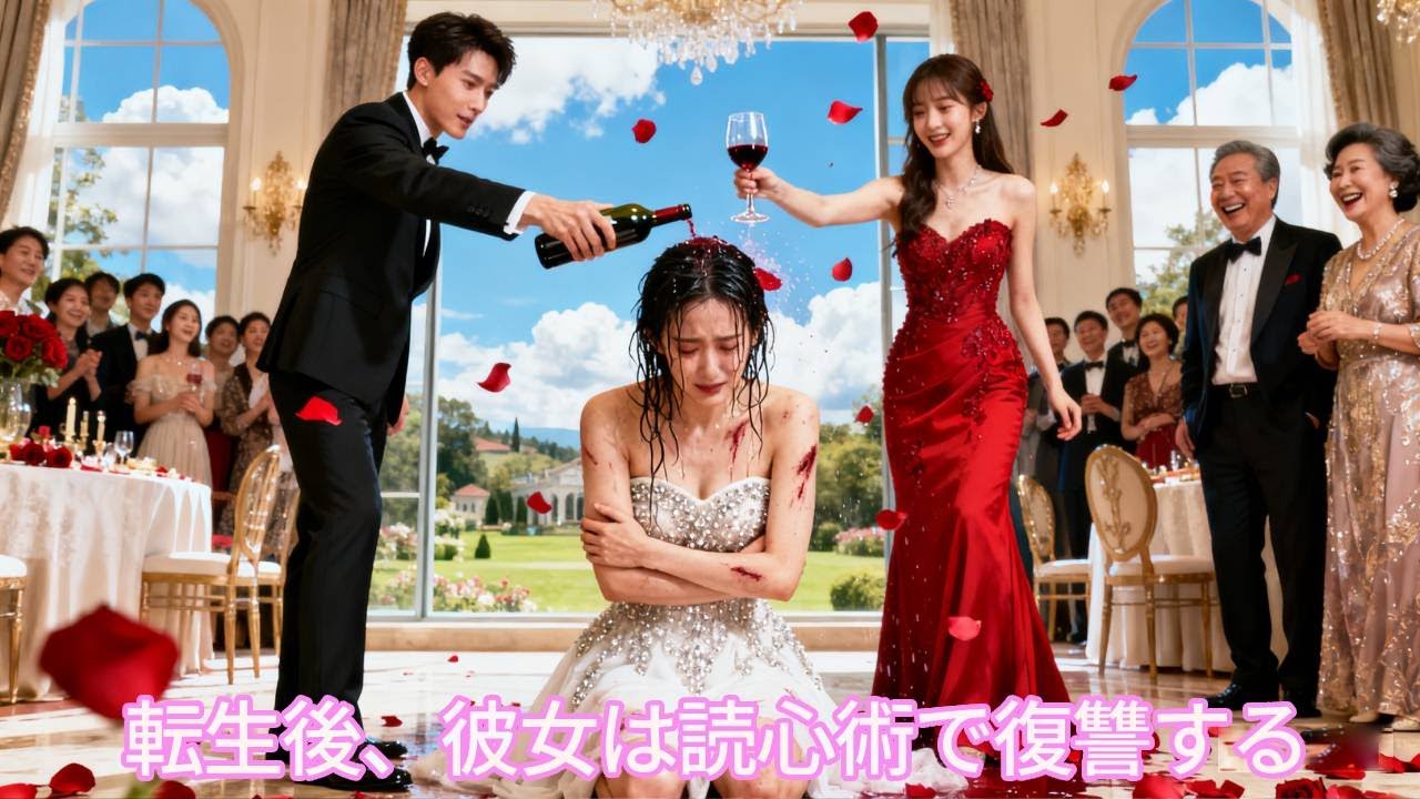 「日本語の吹き替え」新婚夜に夫と継妹に殺され、転生後家族が自分の心の声を聞ける！陰謀を暴き復讐する！ #人気短編ドラマ