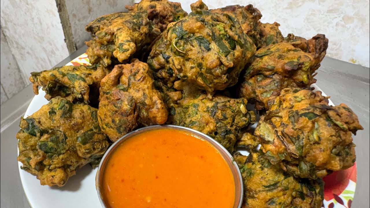 Ramzan special Palak ke pakode || bohot hi kam waqt me ban jaye Palak ke pakode || #Thekitchenqueen