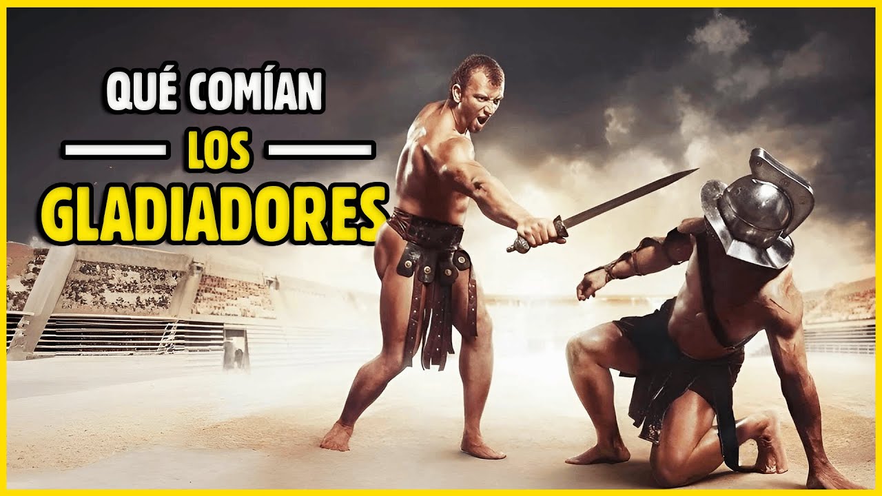 ¿QUÉ comían los GLADIADORES ROMANOS y cómo COCINABAN su comida antes de LUCHAR?