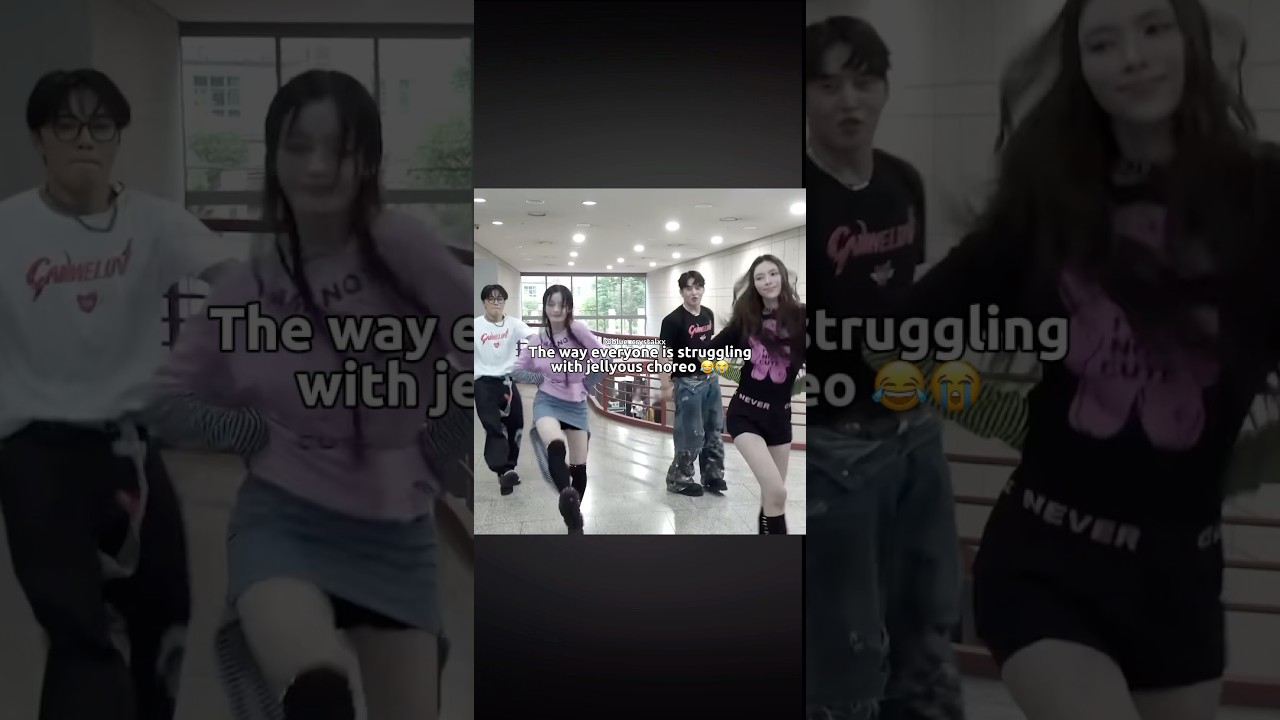 Jellyous is so hard 😂😭 #kpop #illit