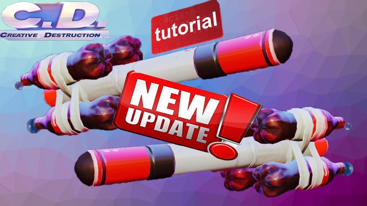 *NEW UPDATE* HOW TO USE NEW CRAFTING! (Creative Destruction)