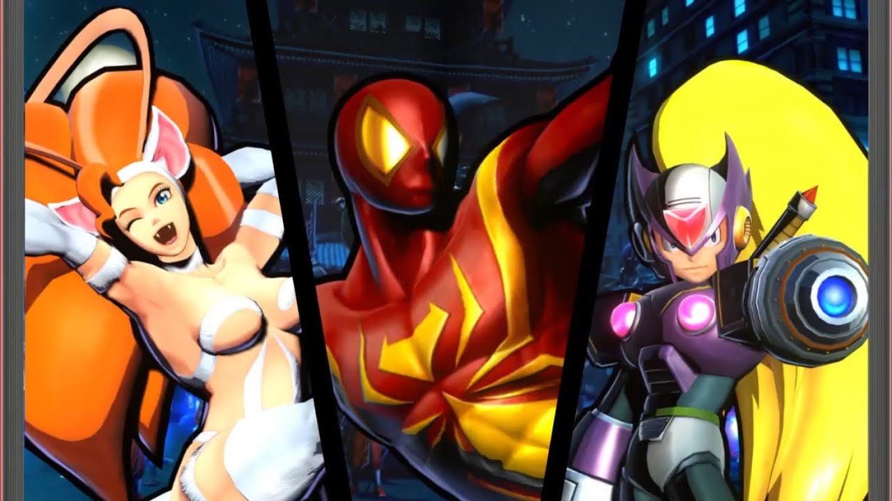 Requested ULTIMATE MARVEL VS. CAPCOM 3 Spiderman/Felicia/Zero Arcade Gameplay
