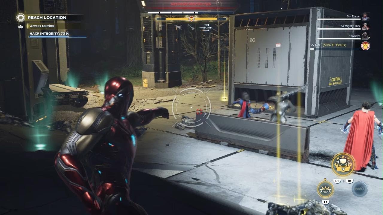 Marvel's Avengers, Completing Forest Hive.