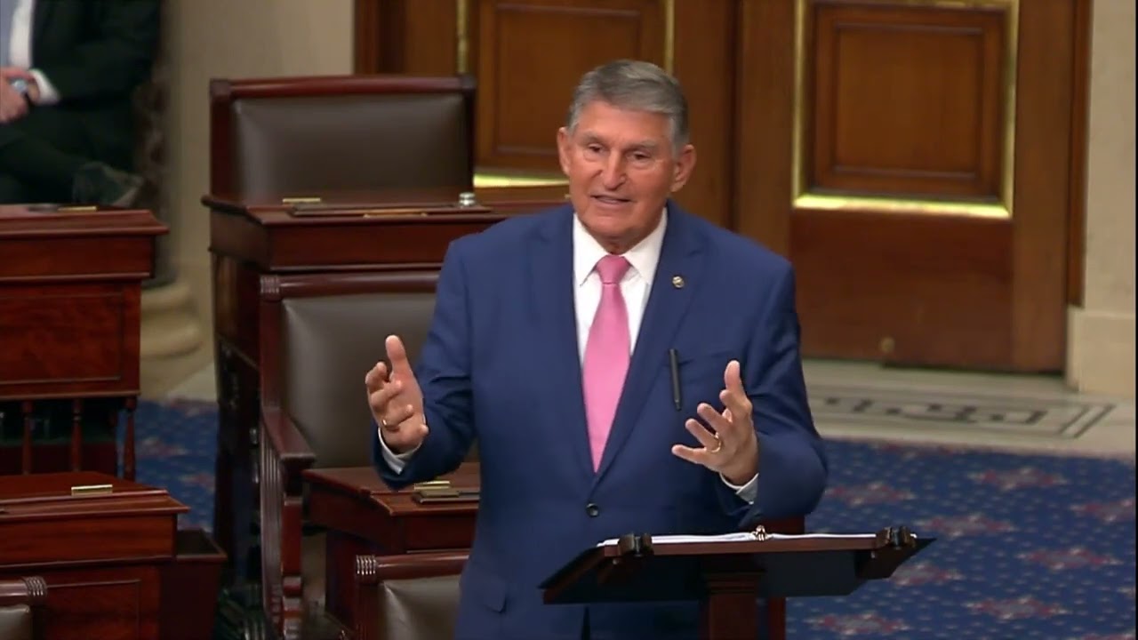 Manchin Delivers Final Floor Speech