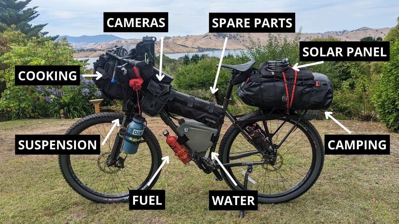The ULTIMATE Bikepacking Gear List - For A Year Long TOUR OF AFRICA