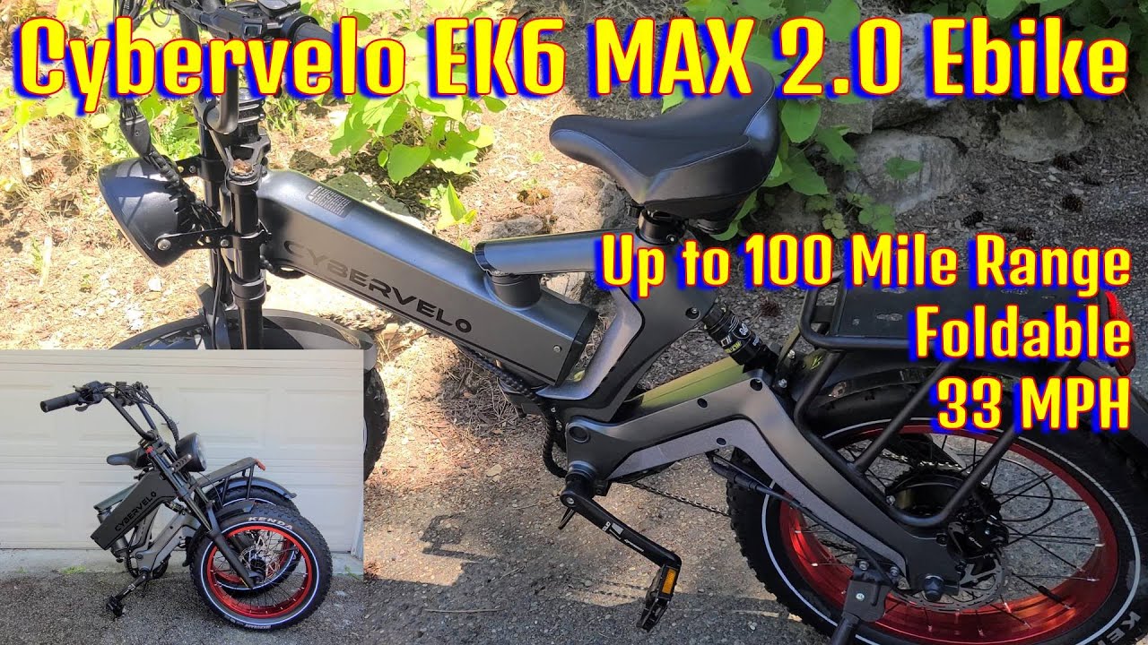 Электровелосипед Cybervelo EK6 Max 2 0