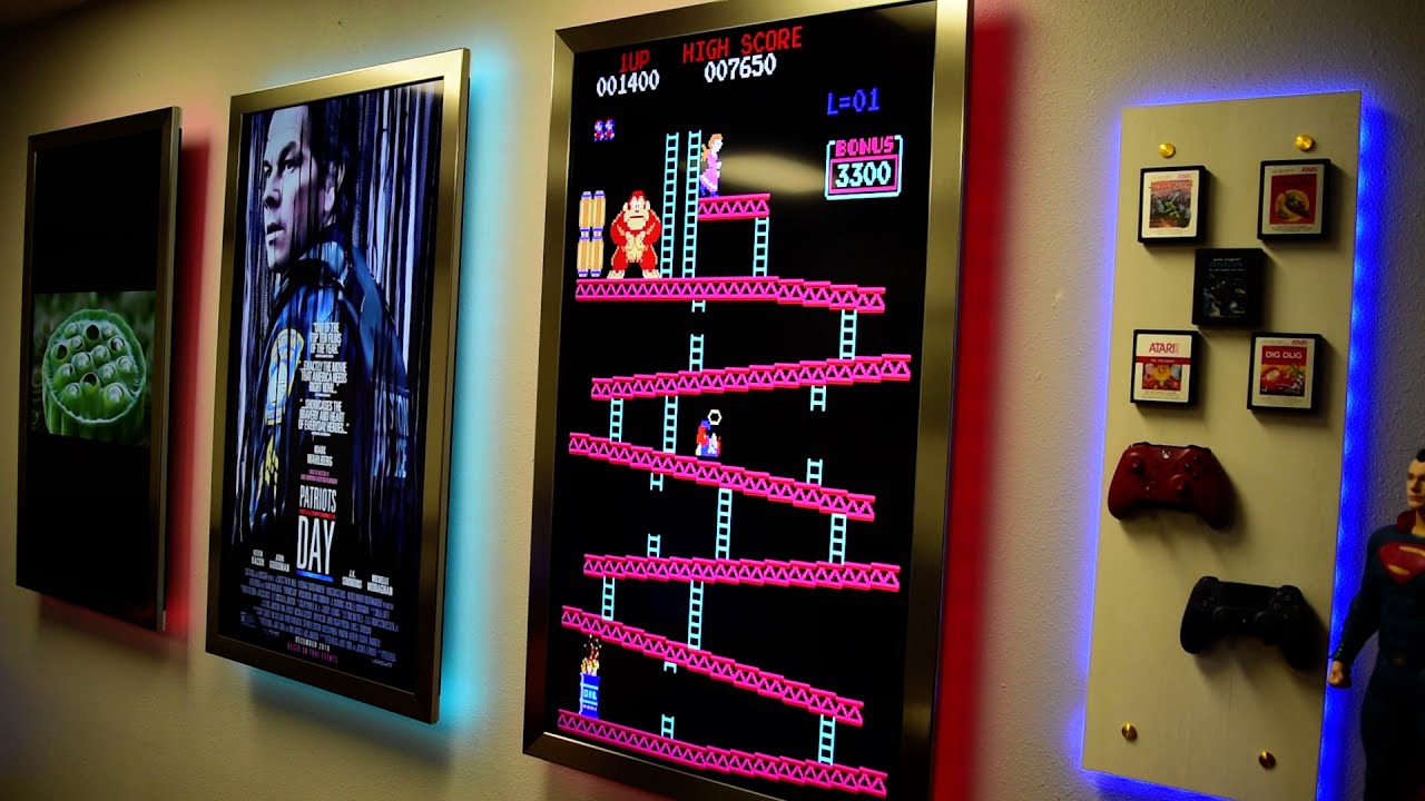 Digital Arcade Game Board
