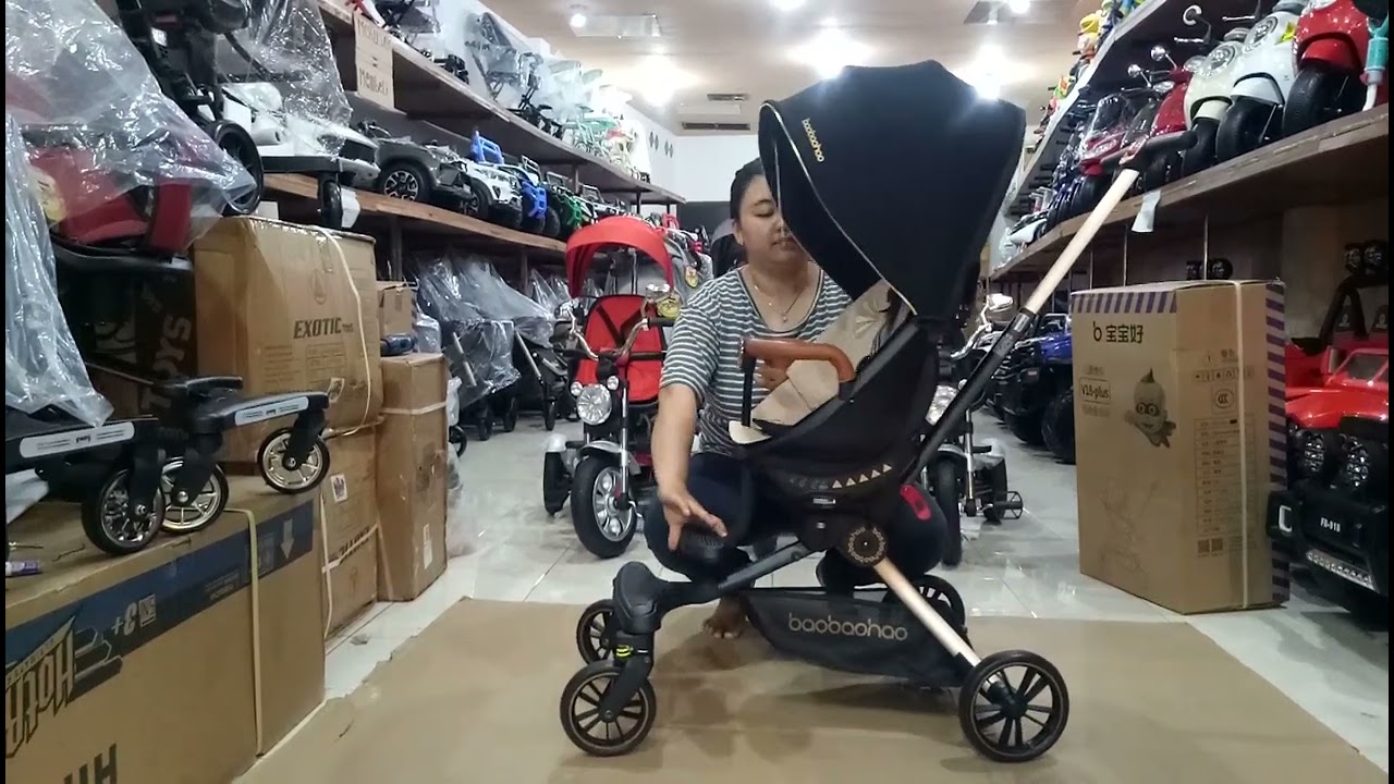 CARA MENGGUNAKAN STROLLER BAOBAOHAO V18 PLUS
