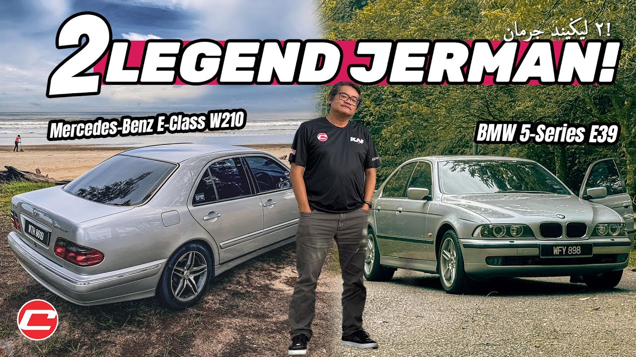 2 LEGEND JERMAN | MERCEDES-BENZ E-CLASS W210 & BMW 5-SERIES E39