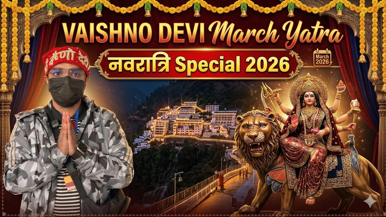Vaishno Devi Yatra 2026 🔥 Navratri Special | Full Travel Guide + Darshan Experience