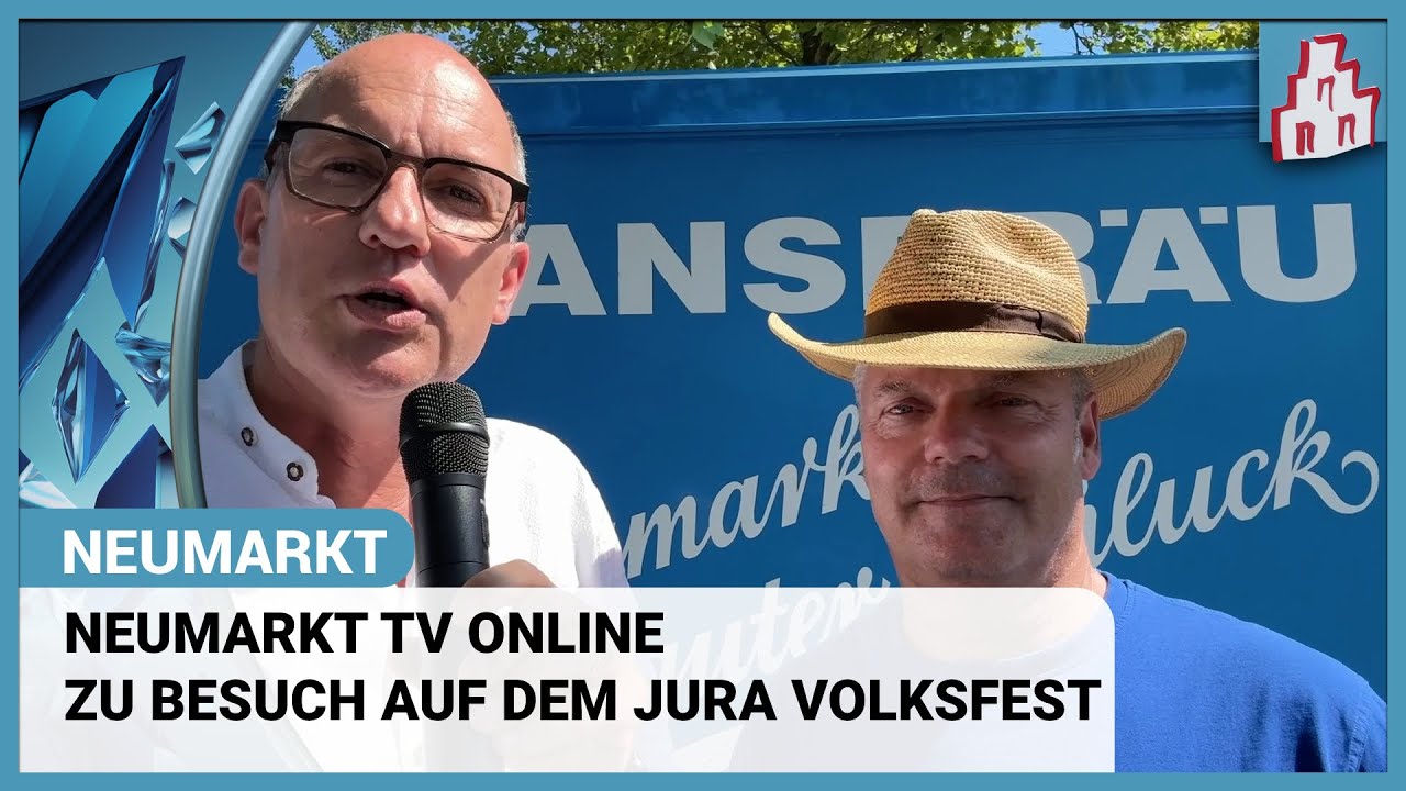 Neumarkt TV zu Besuch auf dem Jura Voksfest