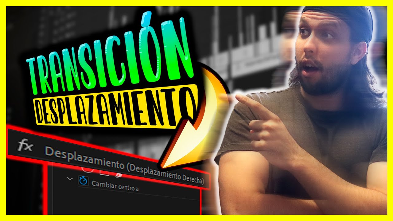 🔴APRENDE a crear TRANSICIONES DE DESPLAZAMIENTO🔴 en 5 minutos [Premiere pro 2021] (🎁Regalo adentro🎁)