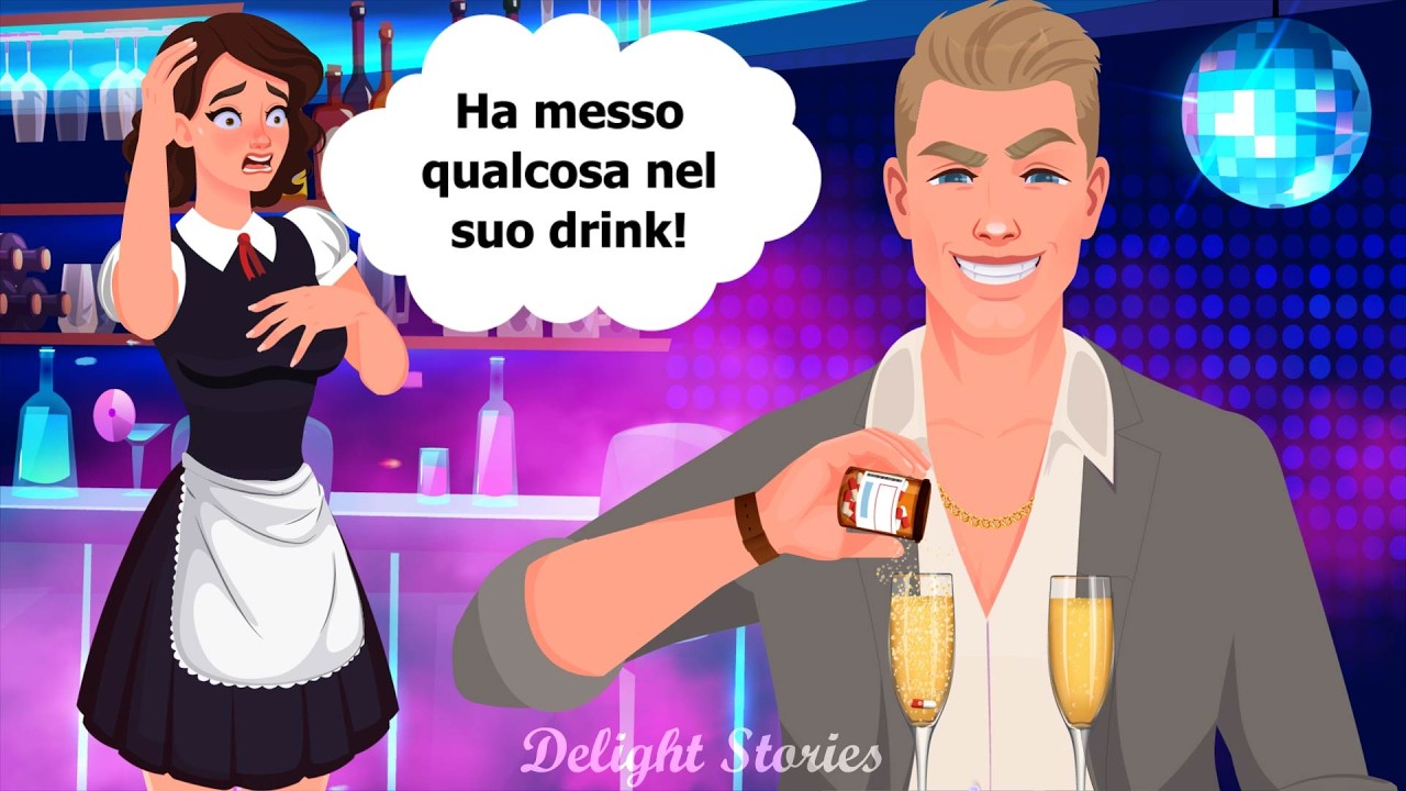 Appena la ragazza si allontanò, il ragazzo tirò fuori qualcosa dalla tasca...