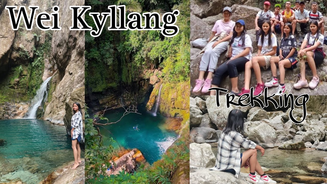 WEI KYLLANG laitlyngkot #meghalaya#laitmawroh#trekking#fun#waterfall