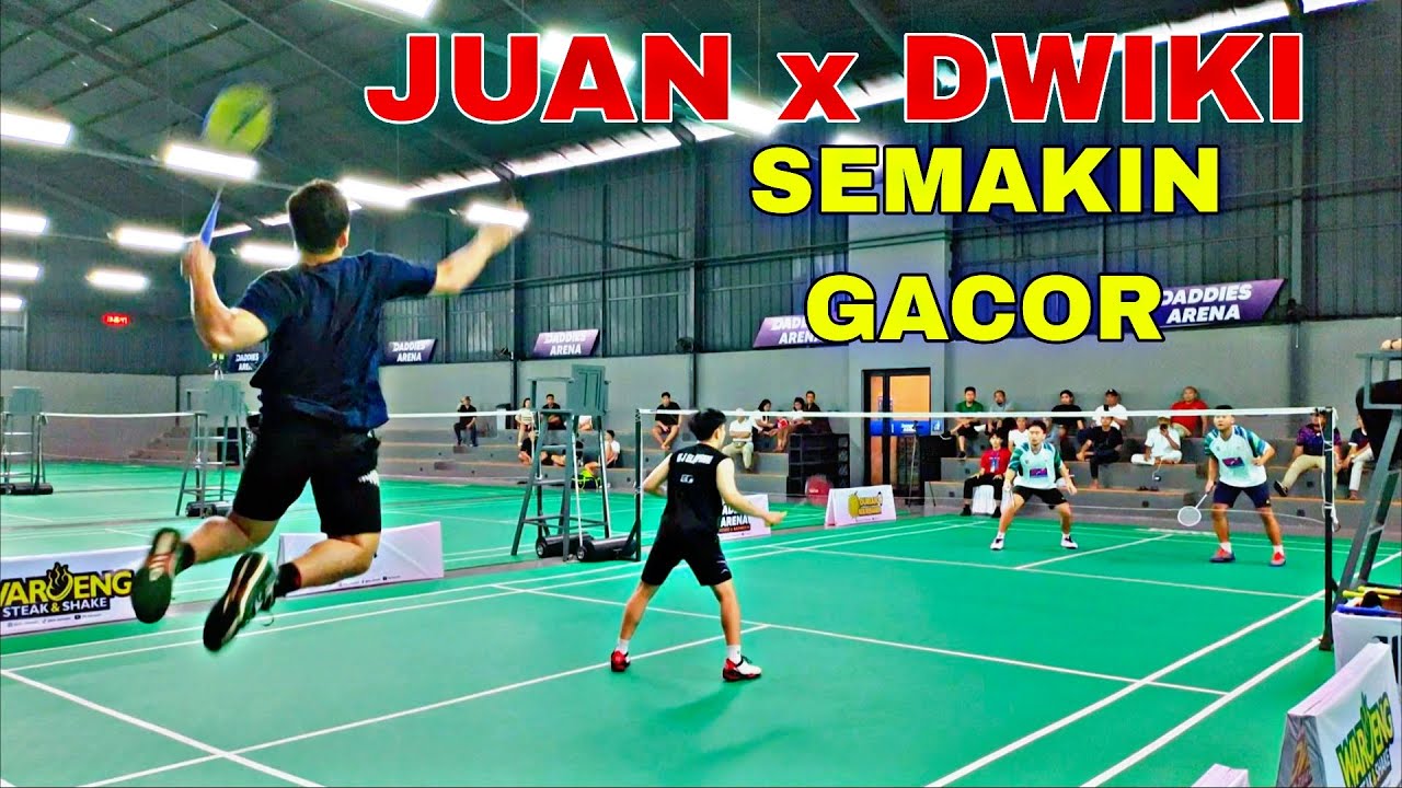 SEMIFINAL SANSANI OPEN II GOR DADDIES ARENA || REINARD / ANGGA vs JUAN / DWIKI 