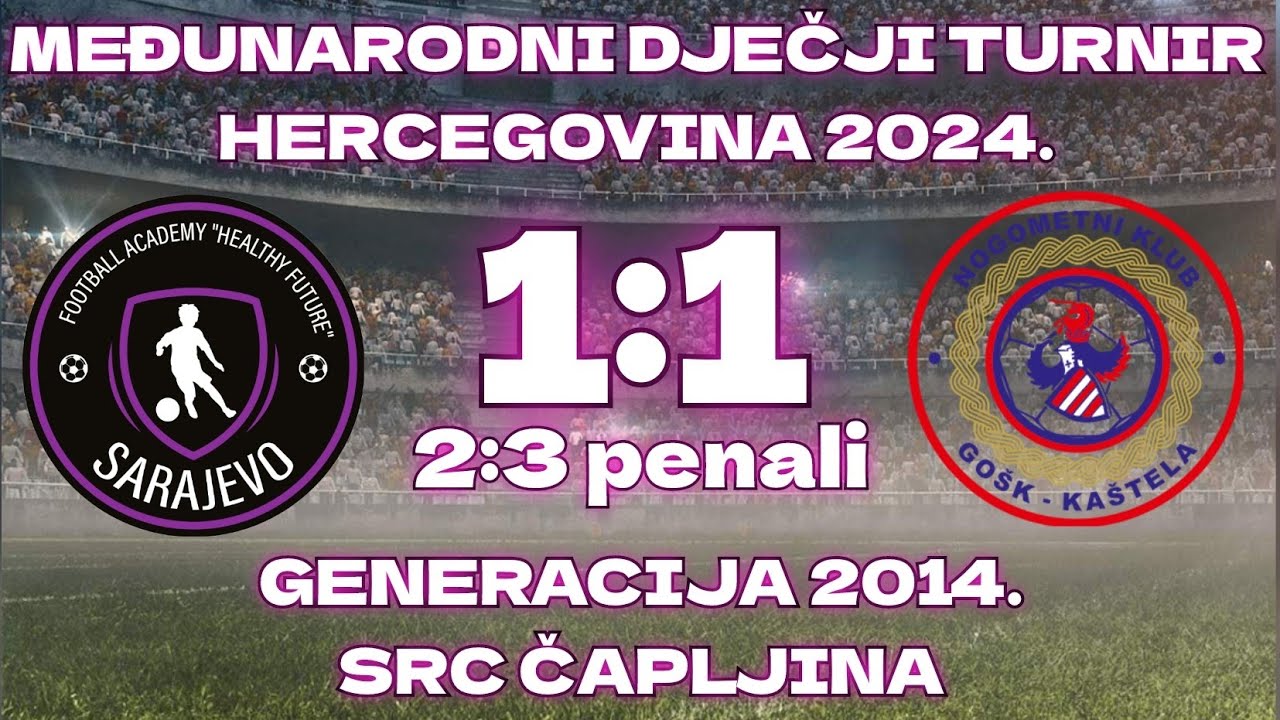1/4 finala - FA Healthy Future - NK Gošk Kaštela 1:1 (2:3 penali)