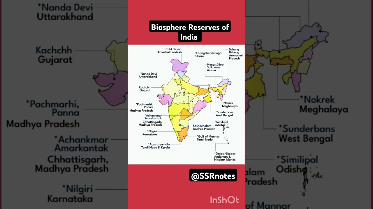 Biosphere Reserves In India 🇮🇳