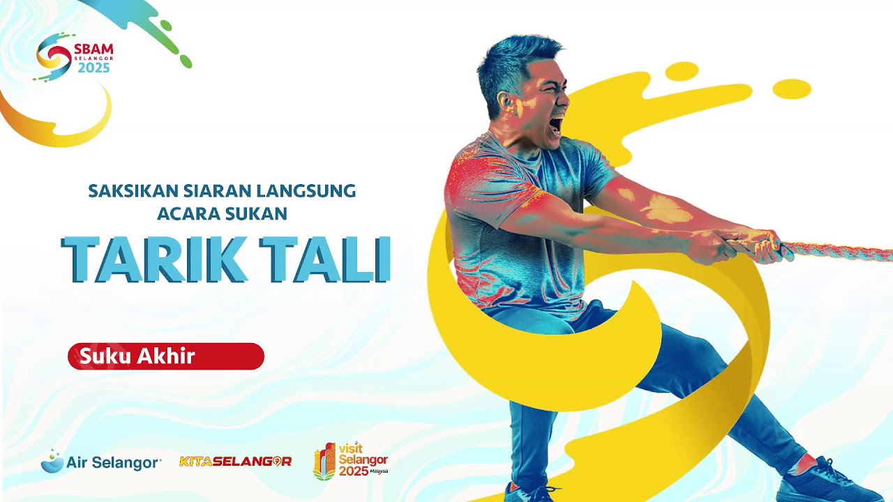 Tarik Tali | Sukan Bekalan Air Se-Malaysia (SBAM) 2025 | Stadium Mini JKR Shah Alam