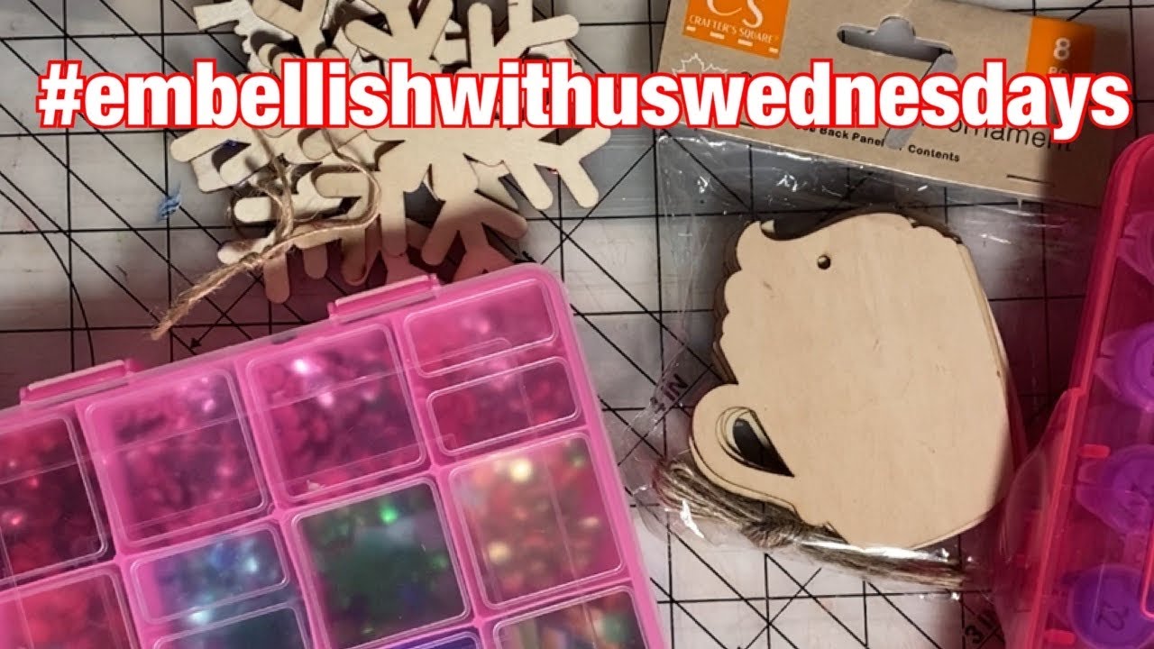 Dollar Tree Ornaments - #embellishwithuswednesdays