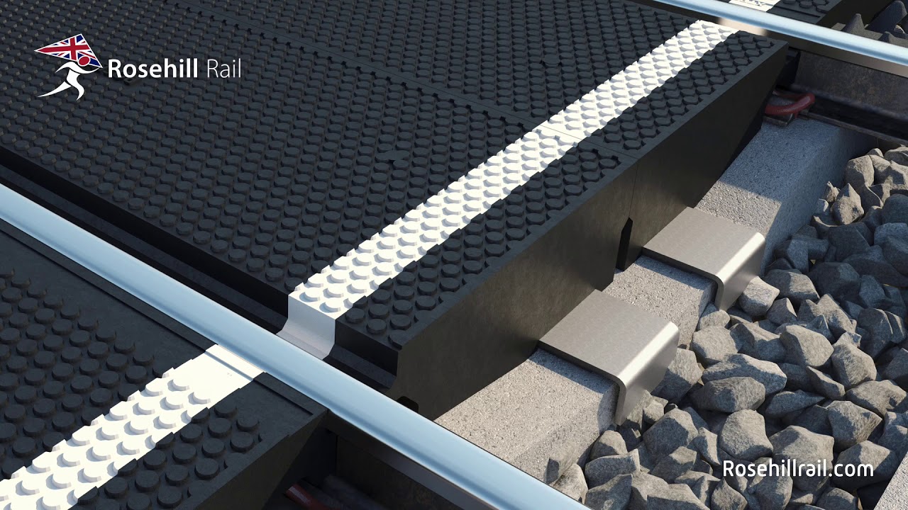 Rosehill Rail Baseplated Pedestrian Crossing