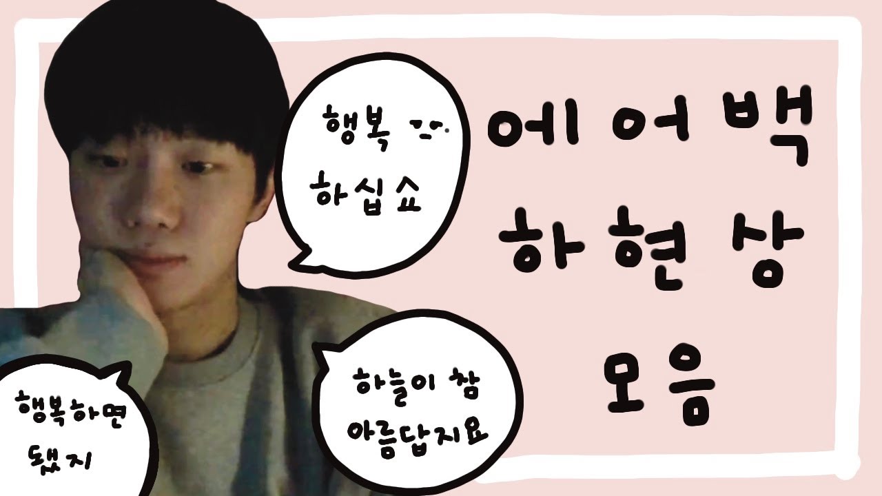 [하현상] 현상이만의 위로 (하현상 에어백 모음)