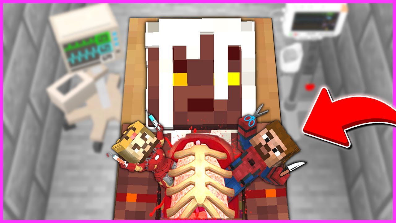 ARDA VE RÜZGAR, HÜSAMETTİN'İN MİDESİNE GİRDİ! 😱 - Minecraft