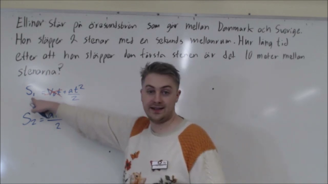 Fysik 1 - Kapitel 3 - Uppgift 60