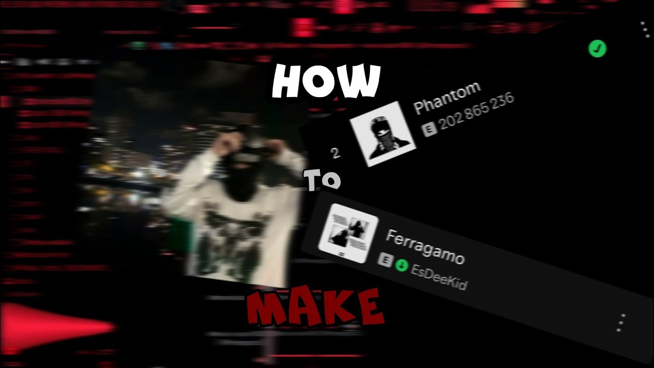 How to make Esdeekid Type beat
