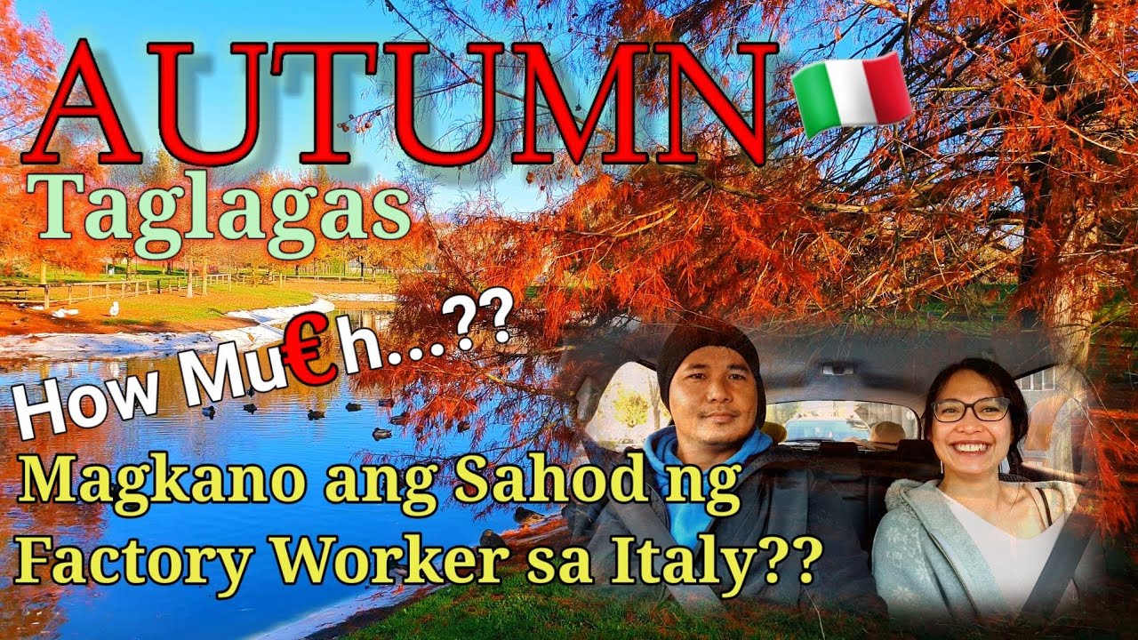 HOW MUCH/MAGKANO?? Factory Worker Salary in Italy.