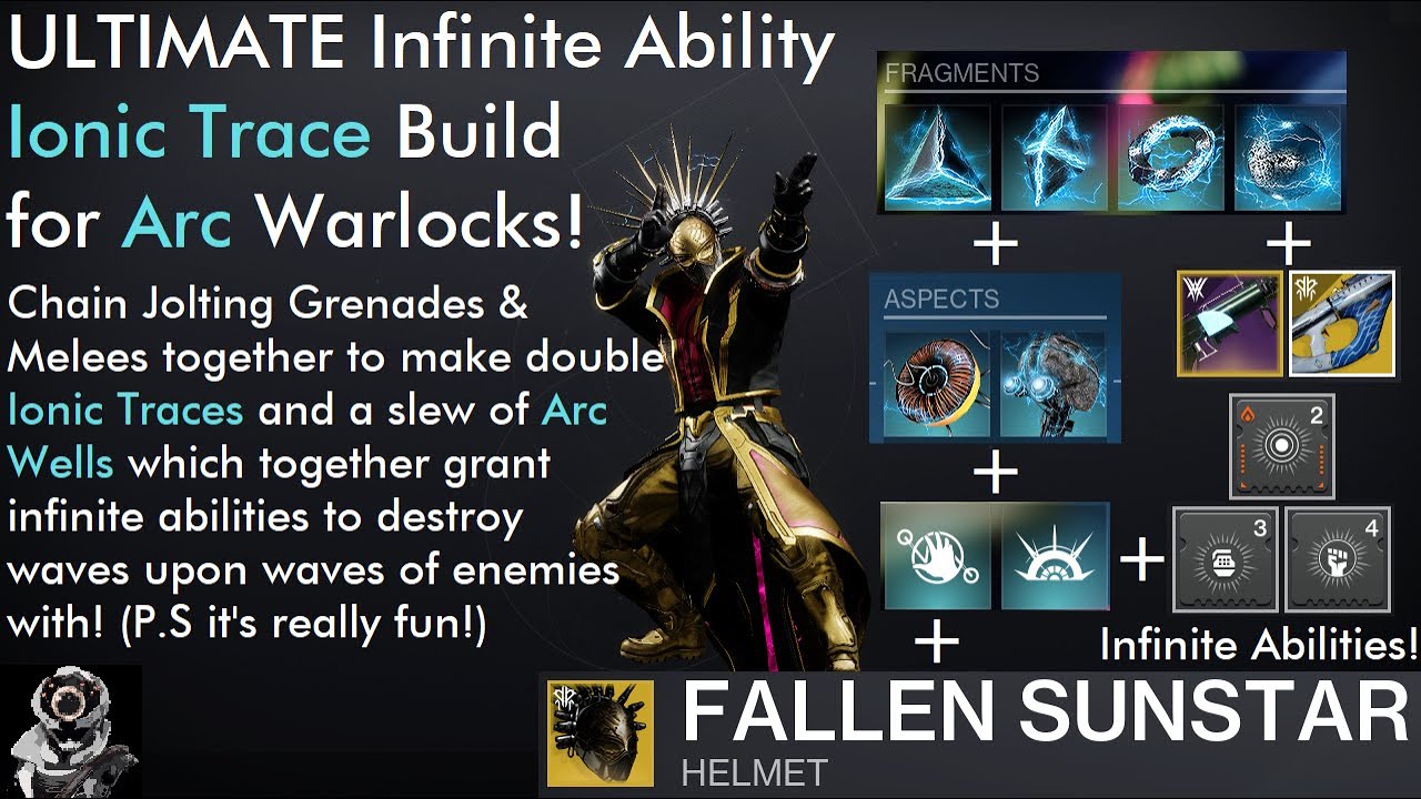 Destiny 2: The ULTIMATE Fallen Sunstar Instant Ability Ionic Trace Build! (Full Build Breakdown)